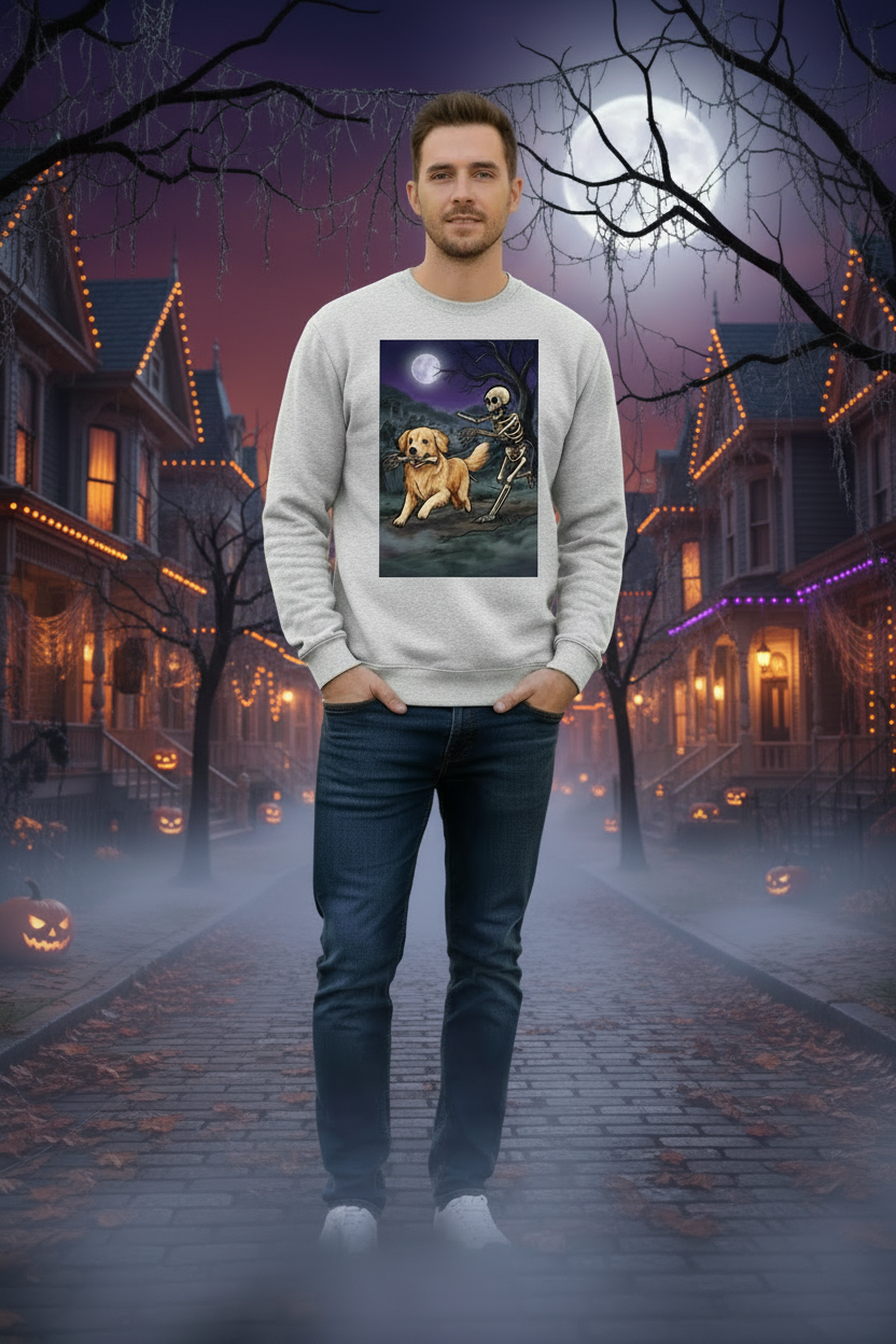 Give a Dog a Bone Crewneck Pullover Sweatshirt