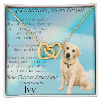 Always Together Interlocking Hearts Necklace