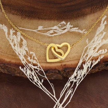 Always Together Interlocking Hearts Necklace