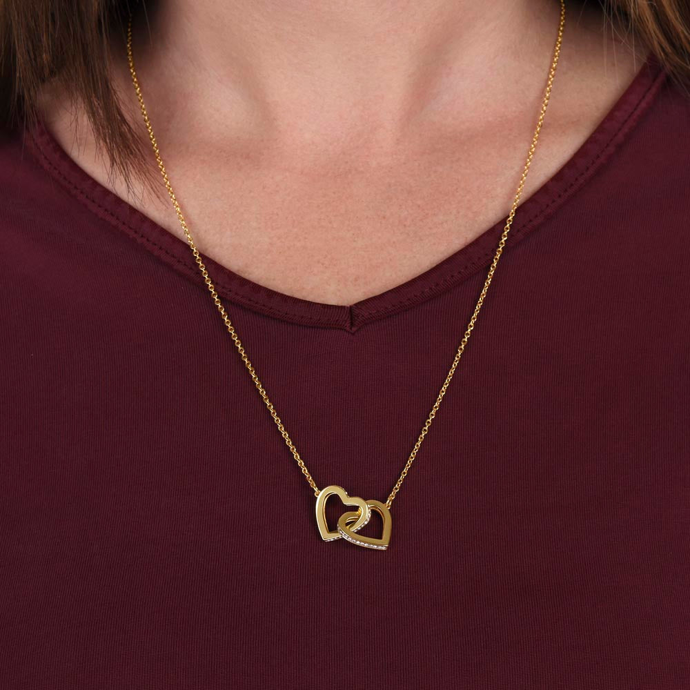 Always Together Interlocking Hearts Necklace