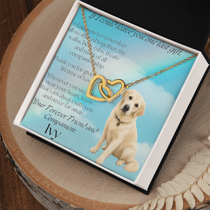 Always Together Interlocking Hearts Necklace