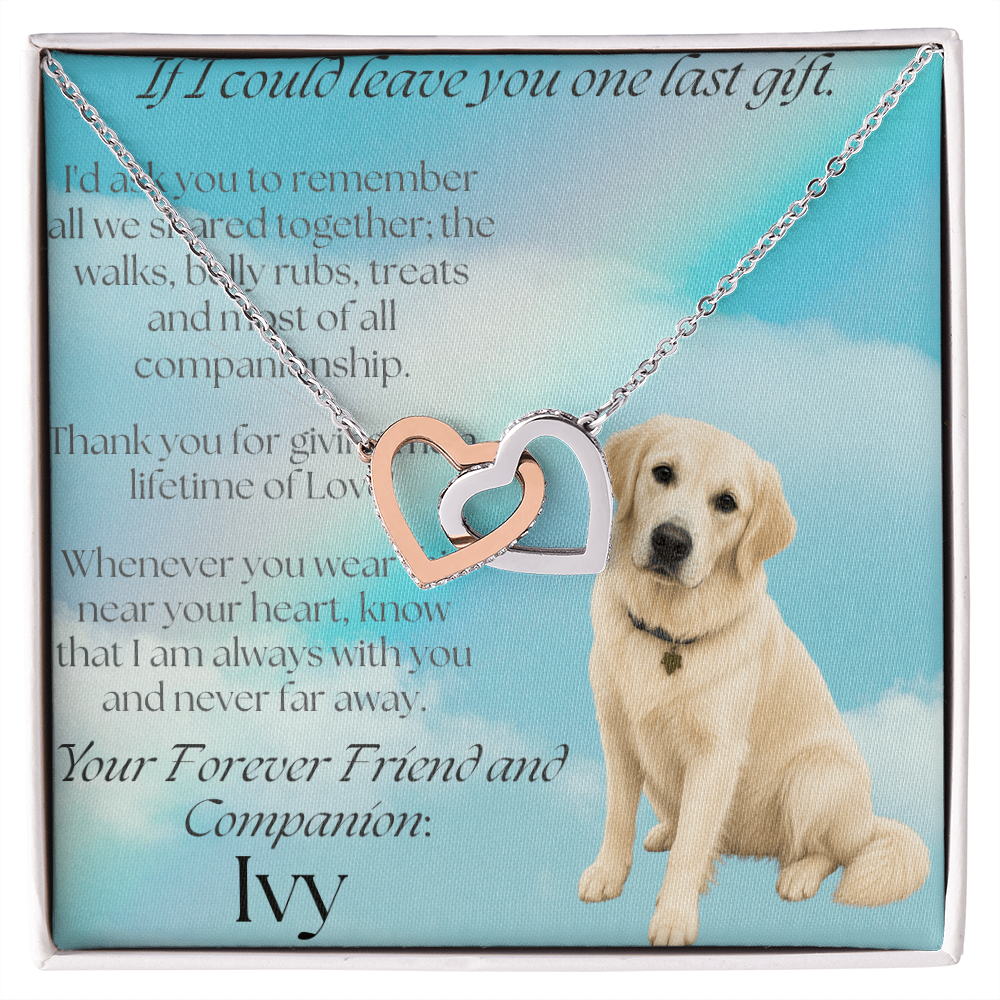 Always Together Interlocking Hearts Necklace