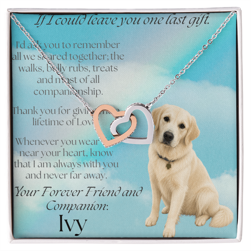 Always Together Interlocking Hearts Necklace