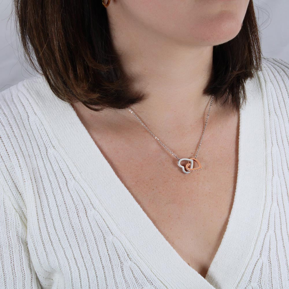 Always Together Interlocking Hearts Necklace