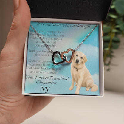 Always Together Interlocking Hearts Necklace