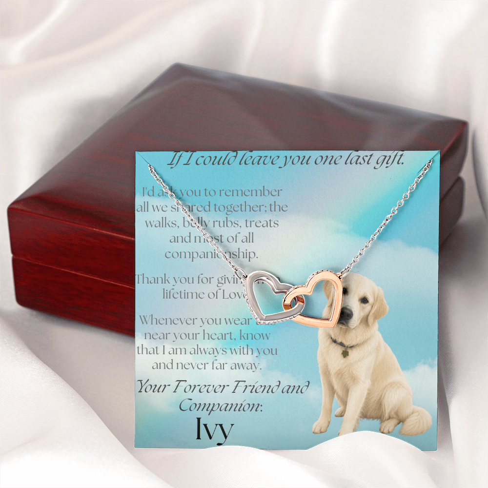 Always Together Interlocking Hearts Necklace