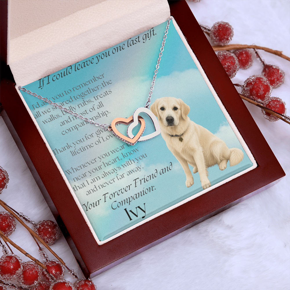 Always Together Interlocking Hearts Necklace